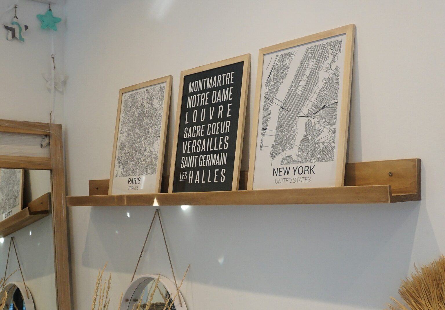 estantes para cuadros